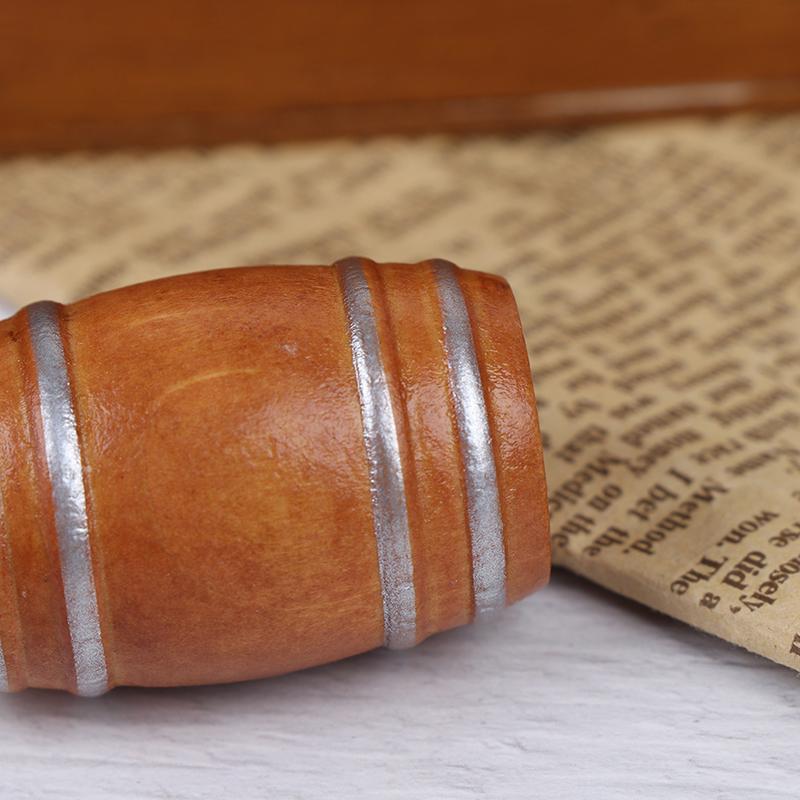 

1:12 Dollhouse Miniature Mini Wooden Beer Barrel House Decoration