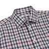 Daks Wool Blend House Check Summer Short Sleeve Regular Fit Casual Shirt Dms1shc
