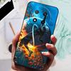 Custodia per Honor Magic7 Lite 5G Cool Black Silicone Morbido TPU Cover Posteriore Protettiva per Honor Magic 7 Lite 7Lite