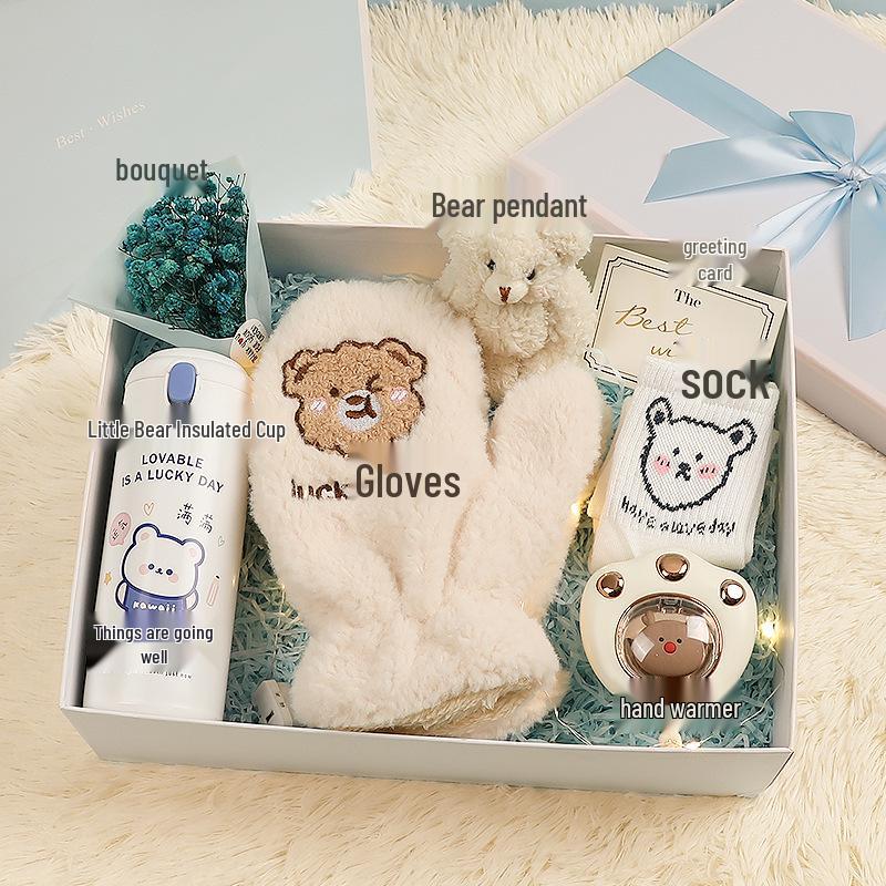 Winter Scarf Gift Box for Girls & Best Friends - Christmas & Birthday Souvenir