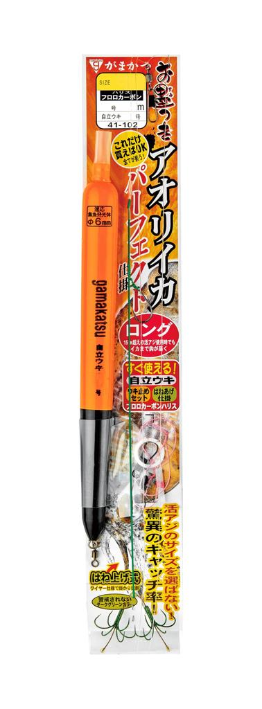 Gamakatsu Approved Aori Squid Jumping Up Perfect Rig Long L Size (Gamakatsu) NSB/Green 41-102