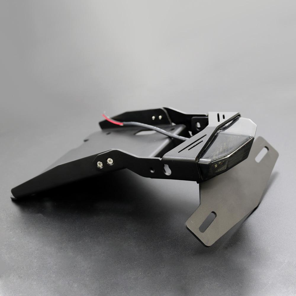 Motorcycle Tail Mount License Plate Bracket Brake Rear Lamp Taillight For BMW R NINE T 2014-2018 R9T