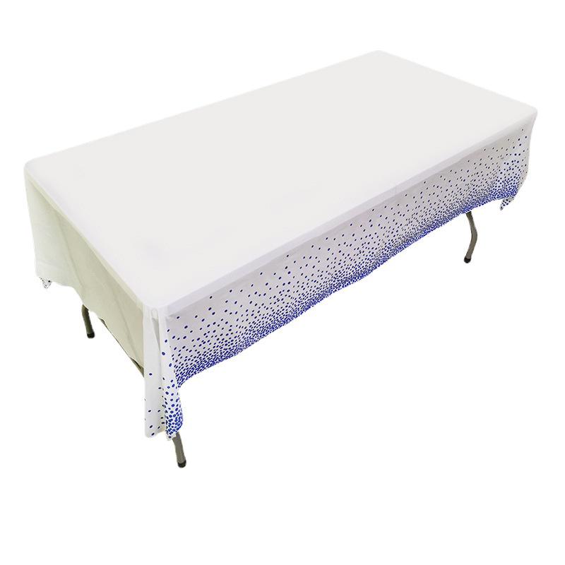 Polka Dot Disposable PEVA Plastic Party Tablecloth