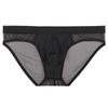 1Pc Low Waist Lingerie Acrylic Fiber Panties Men's Sexy U Pouch Underwear Briefs