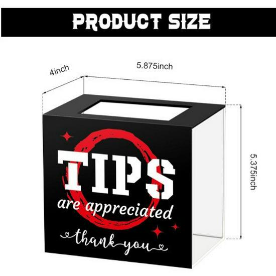 Acrylic Donation & Suggestion Box with Money Storage