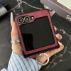 Simple Business Korean Pattern Wireless Charging Magnetic Ring Samsung Zflip1/1/1 Protective Case