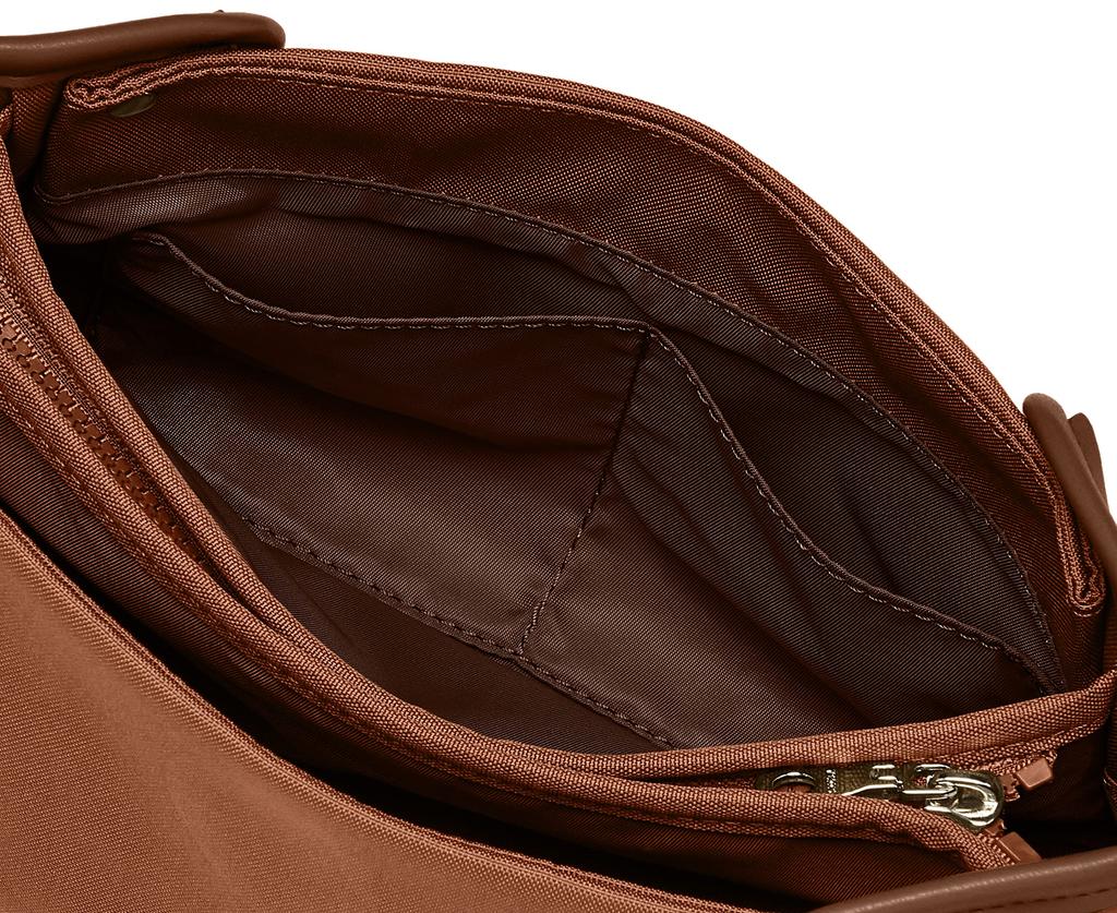 Shoulder Heat Embossed Polka Dot Brown [Isaac] Bag, Pochette, Women's, (20)