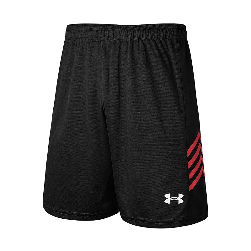 Under Armour Logo Print Breathable Knitted Short Sleeve T-Shirt Knitted Shorts Casual Sports Set Unisex Sports Set 21500531-009+21500204-001