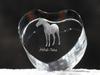 Akhal-Teke – A photo of a horse in crystal, a crystal heart | Art-Dog