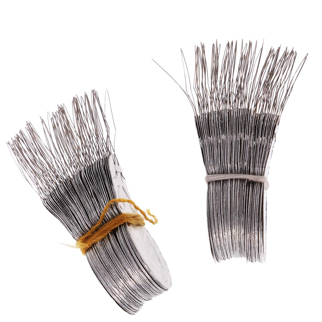 Needle Threader Aluminum Set Durable DIY Wire Loop Sewing Craft Tool for Sewing Machine Embroidery and Knitting Supplies