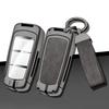 Metalen Lederen Autosleutelhoes Case Shell voor Volkswagen VW CC Passat B6 B7 Passat 3C CC Maogotan R36 B5 B7L Auto Sleutel Accessoires