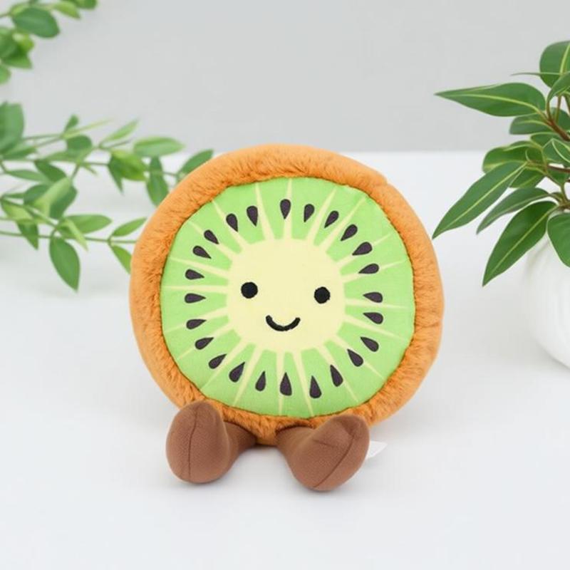 Cute Pineapple Dragon Fruit Plush Toys Lovely Lemon Peach Pitaya Pumpkin Stuffed Toy Soft Apple Persimmon Watermelon Carrot Doll