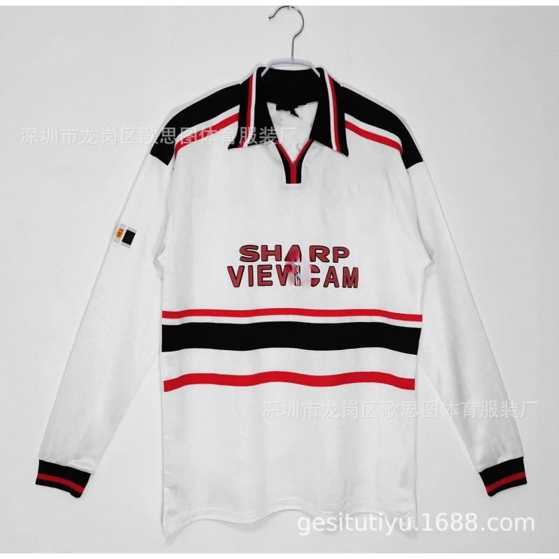 Retro Football Jersey Men Vintage Soccer Shirt Sports Training Top