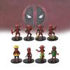 Character Deadpool Model Toys Cute Cartoon Living Room Tabletop Decor Dolls