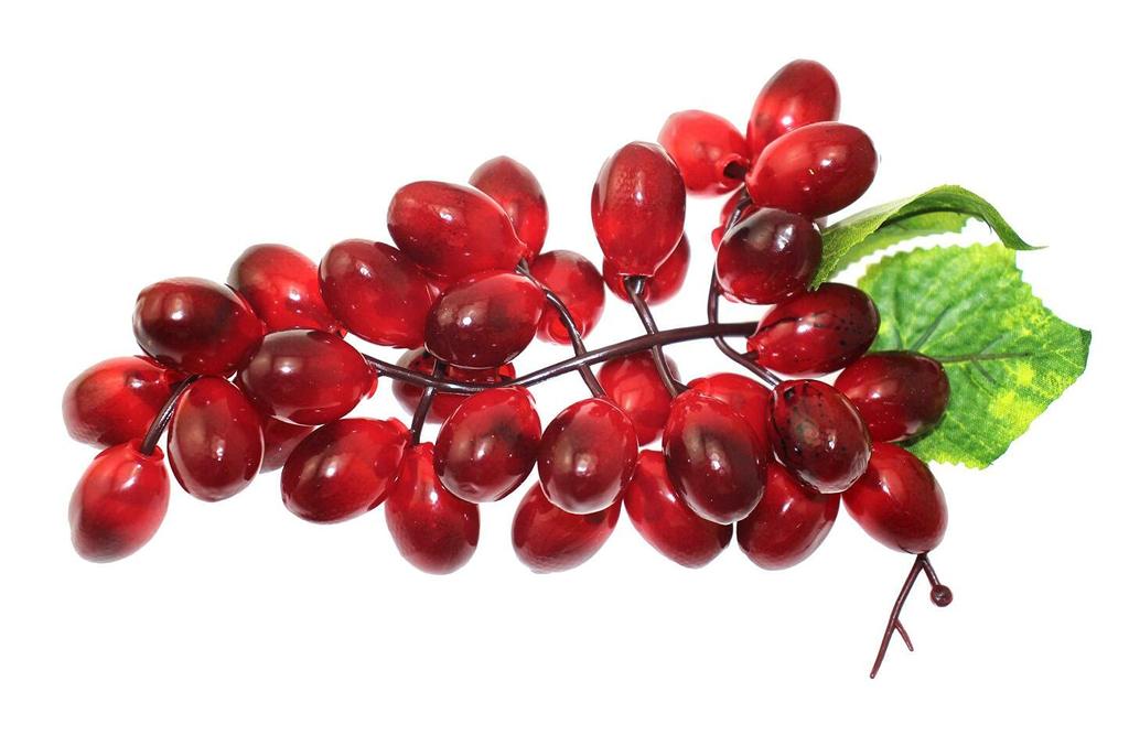 Speed mao Realistic Grape Bunch Food Sample Model Set of 3