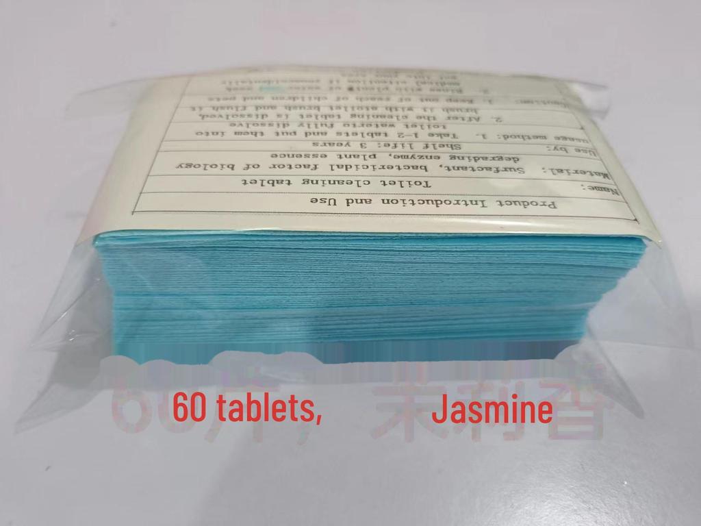 Toilet Cleaning Tablets - Instant Decontamination and Refreshing Fragrance for Bathroom.
