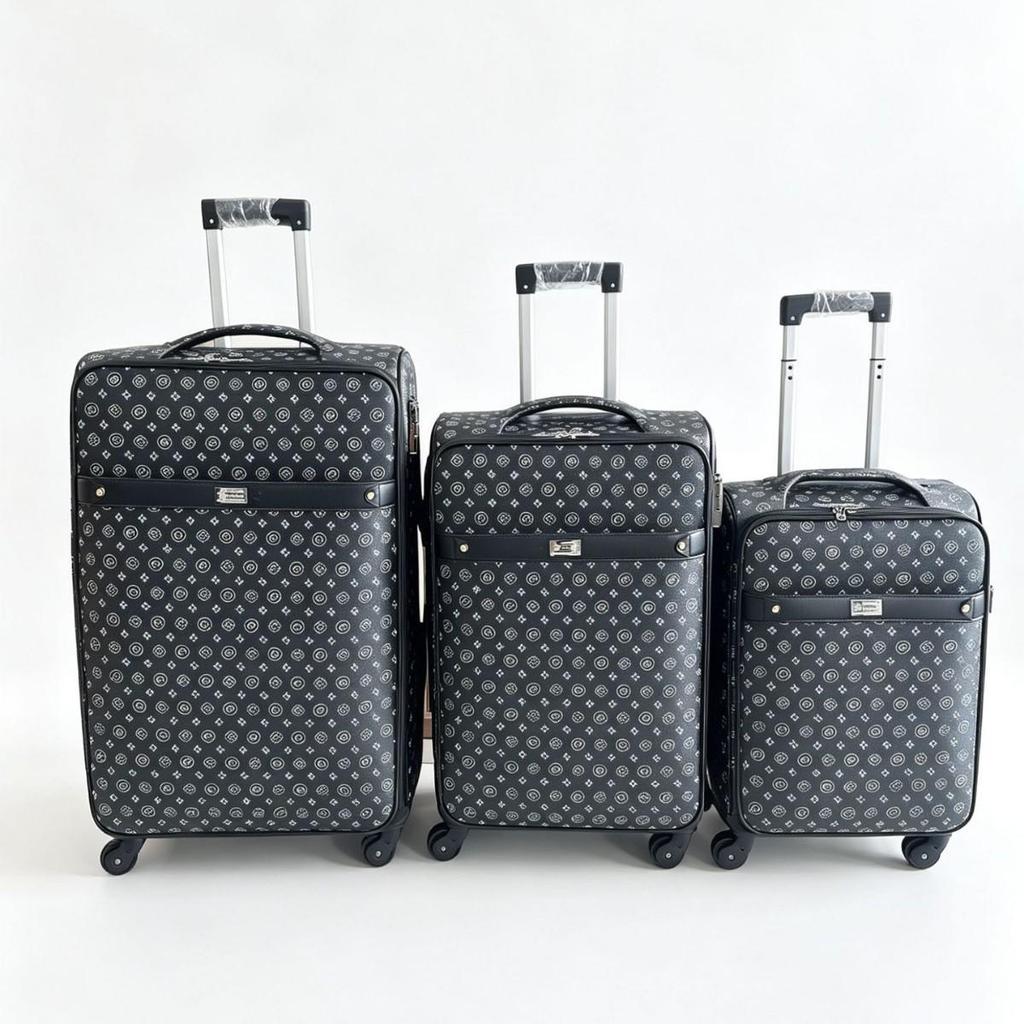 Luxury Men's Soft Leather Business Trolley: Large Capacity Travel Suitcase with Universal Wheels and Combination Lock.
