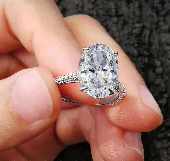 Fashion Versatile Cubic Zirconia Ring For Women Simple Stylish Wedding Bride Accessory Party Jewelry Drop Shipping