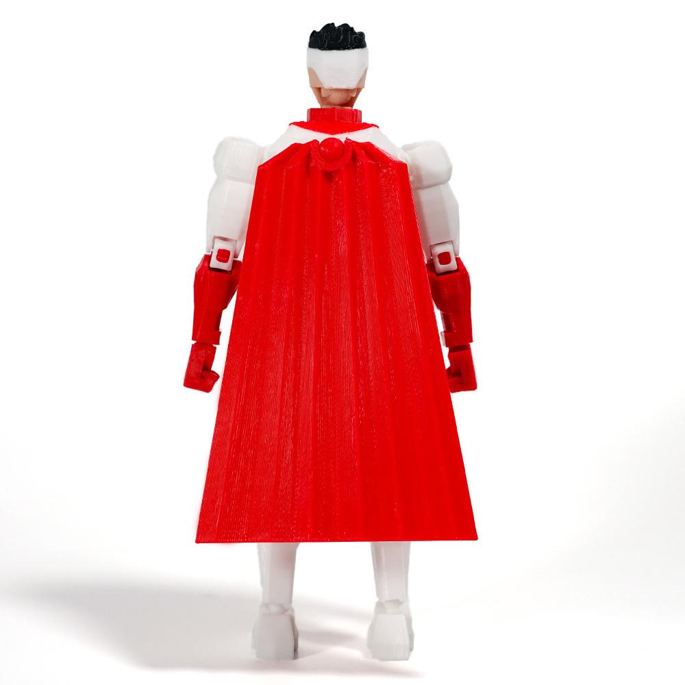 3D Printed Superheroes Invincible Omni Man Anime Multi-Jointed Shapeshift Toys Action Figures Mannequin Model Ornaments Gifts