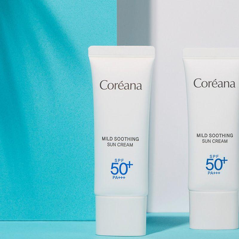 Koreana Мягкий успокаивающий солнцезащитный крем 40 мл