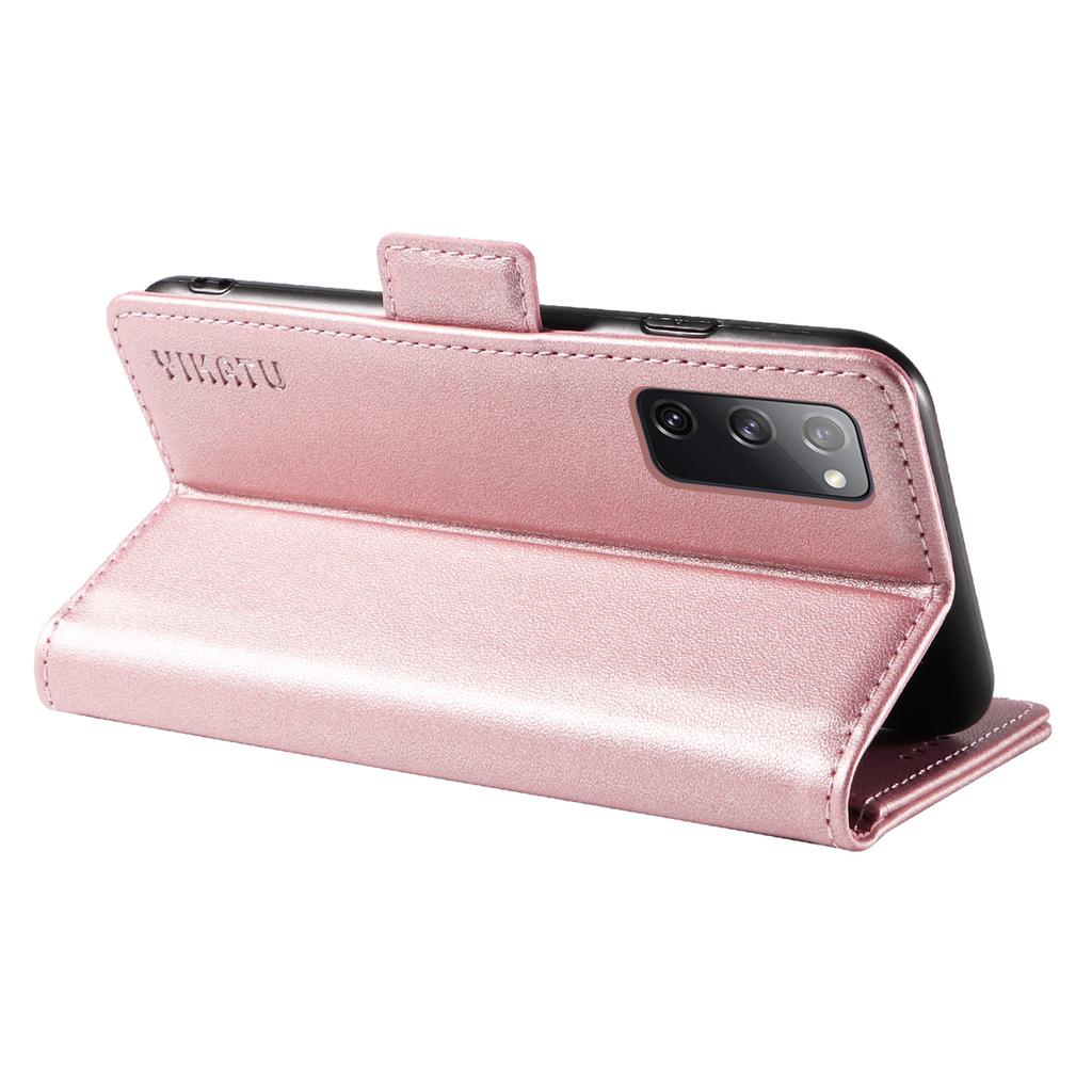 YIKATU YK-003 Wallet Case for Samsung Galaxy S20 FE/S20 FE 5G/S20 FE 2022/S20 Lite,PU Leather Stand Magnetic Phone Cover