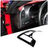 For CORVETTE C7 ZR1 Z06 Glossy Black Side Air Vent Outlet Main Driver Trim US
