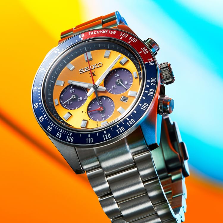 [Hodinky Seiko] Náramkové hodinky PROSPEX SPEEDTIMER Solární chronograf Velké SBDL117 Pánské Stříbrné