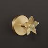 Leaf Ginkgo Brass Angel Bird Dragonfly Wall Hook With Adhesive For Door Decor