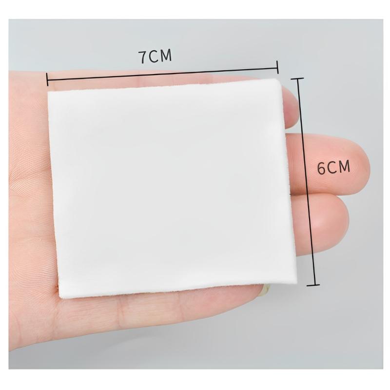 1200Pcs/bag Disposable Makeup Cotton Pads Soft Makeup Remover Wipes Cosmetics Cleanser Cotton Pads Facial Cleansing Tools