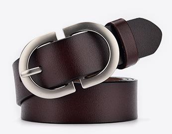 Manufacturers Sell New Leather Belt Custom Ladies Popular All-match Retro Jeans Pin Buckle Belt