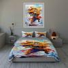Vibrant Lion Dance. Bedding Duvet Cover Sets Duvet Covers Pillowcases Gifts (1 * Duvet Cover 2 * Pillowcases, Without Duvet Insert)