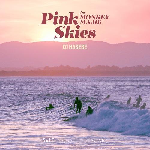 7inch Record DJ HASEBE MONKEY MAJIK  Pink Skies IMWVR1083 INSENSE MUSIC W 2025 Japan Japanese Club Dance