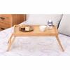 Foldable Legs Bed Tray Table with Handles Breakfast Serving Tray Computer Desk  Bedroom Furniture