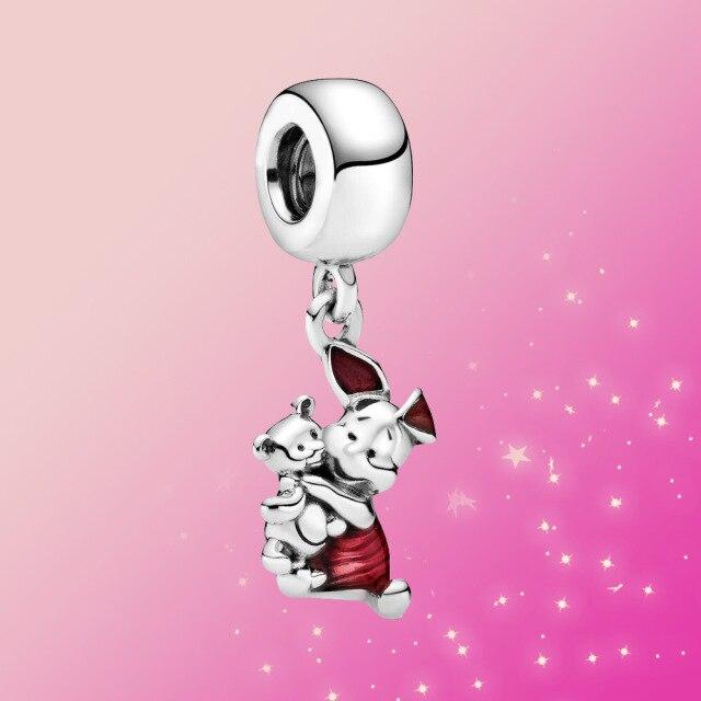 

Шарм из стерлингового серебра 925 пробы, Рождественский медведь, подвеска Dagle, бусина в виде пингвина, подходит, оригинальная мода для браслета, женское ювелирное изделие, подарок