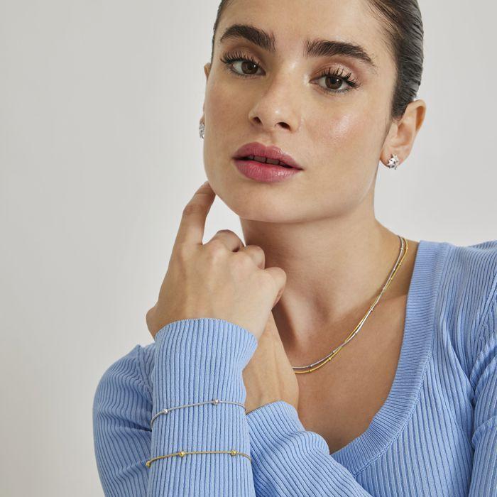 Bracelet - Luxenter - Zaham - Or Jaune 18 Carats - Alliage Métallique - Femme