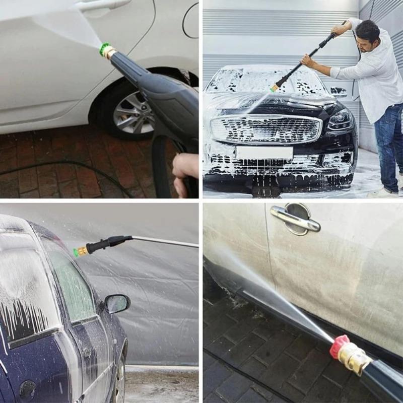 1/4" To Spray Gun Wand Lance Pressure Washer Quick Connector Bayonet Adapter 1/4" Quick Disconnect Release Fitting for Karcher