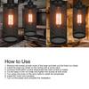 Industrial   Mesh Lampshade E27 Iron Art Pendant Light Shade for Bar Cafe AC85‑265V