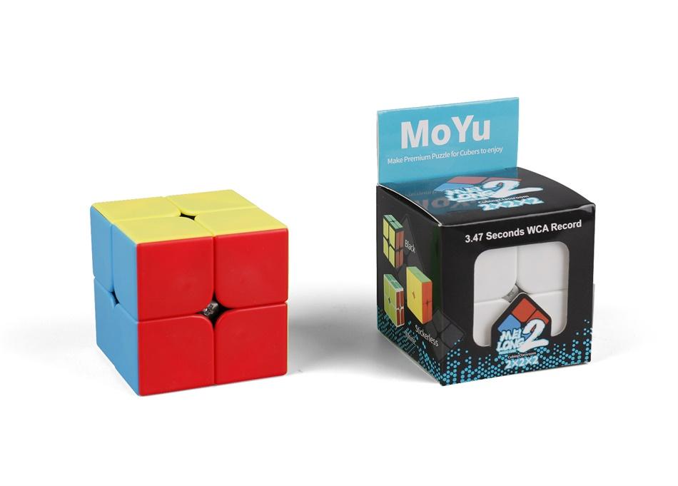 Moyu Meilong Mini Speed Cube Set 2X2 3X3 4X4 5X5 6X6 7X7 Stickerless Magic Cube Cubing Classroom Set