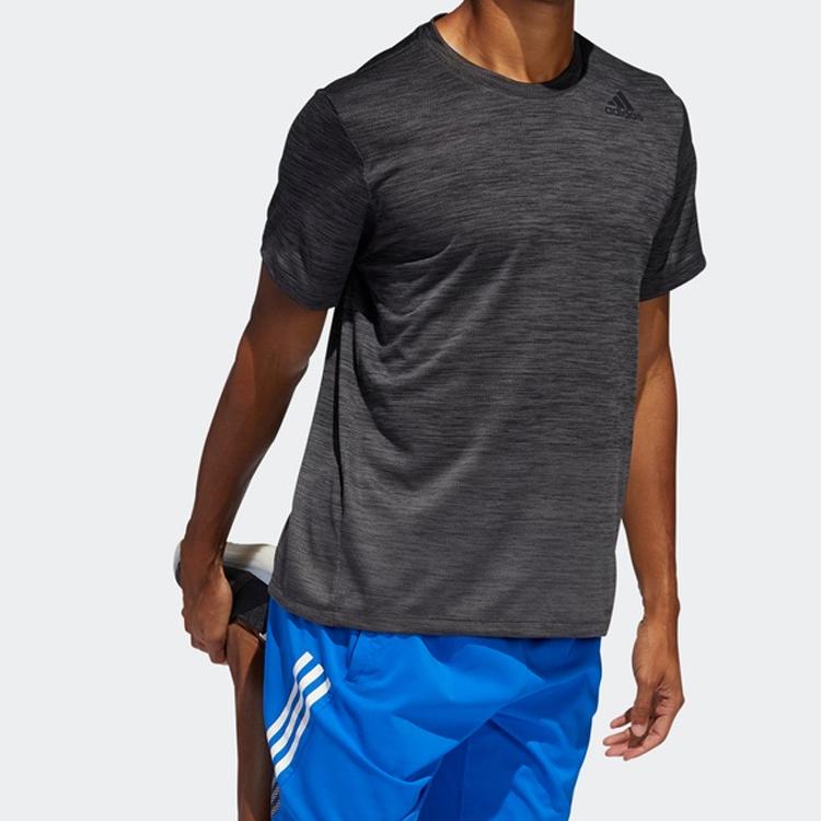 Adidas Gradient Training Tee Men Tops Black FJ6125