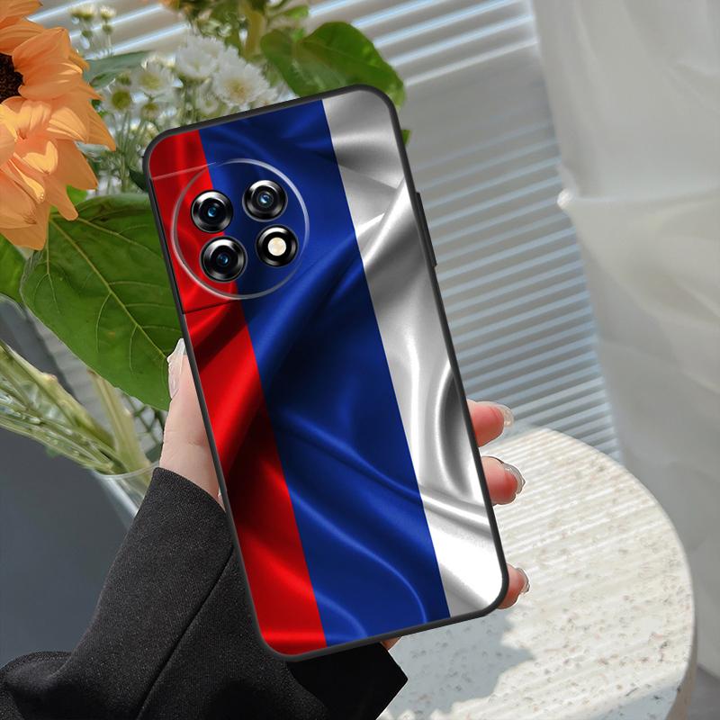 Russian Federation Flag Case For OnePlus 8 9 10 Pro 15 13 12 11 13T 13R 12R 10T 8T Nord 5 CE 2 3 4 Lite N20 N30 Cover