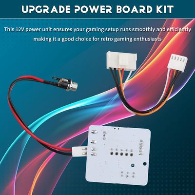 V2.1 Saturnpsu Power Supply 12V For SEGA All Saturn Consoles Retro Video Game Console Replacement For SEGA Saturnpsu