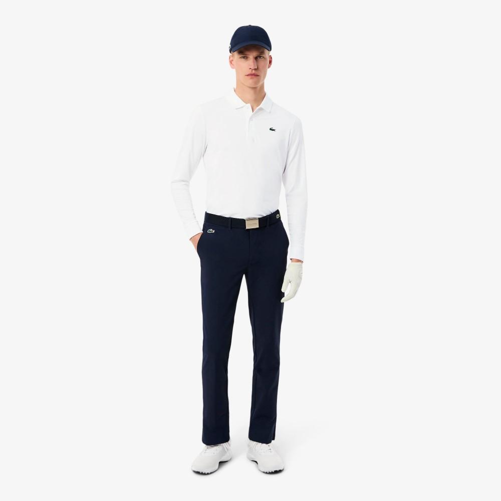 Lacoste Men's Golf Performance Long Sleeve Polo Shirt DH2615-55N800