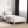 VidaXL Tête de Lit, Tête de Lit avec Pieds, Meuble de Chambre à Coucher, Accessoire de Lit Simple, Tête de Cadre de Lit, 844798