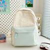 Schoolbag New Japanese Ins High Value Fresh Sweet Cute Star Backpack Junior High School Students Lightweight Travel Backpack