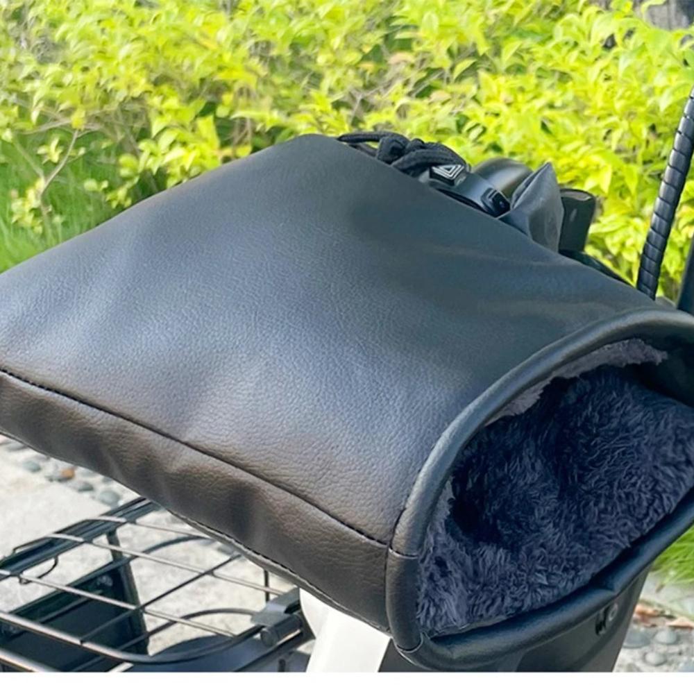 Motorcycle Hand Muffs - Insulated Winter Handlebar Covers, Windproof Waterproof Warmers, Create Cozy Grip & Fit Most  Motorbikes