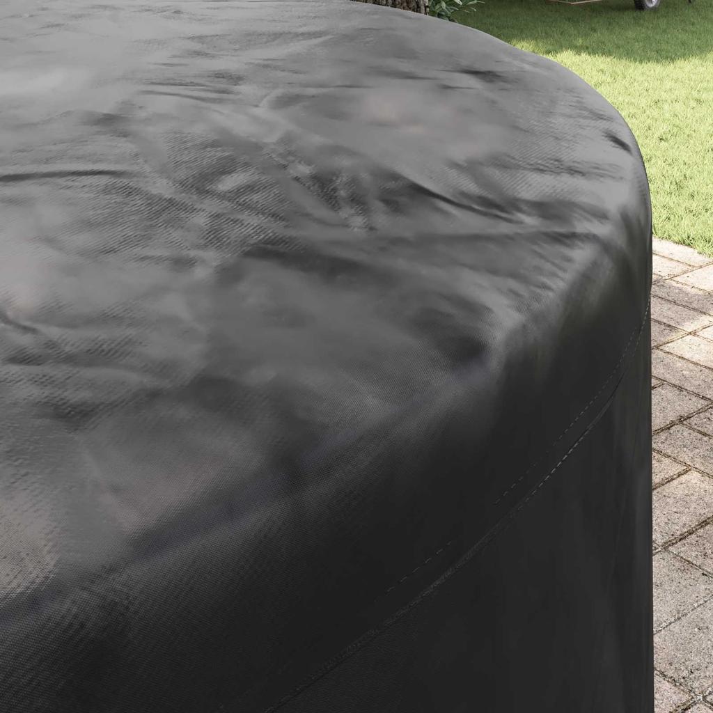 Furniture Cover Black 157 x 157 x 71 cm 210D Oxford Fabric