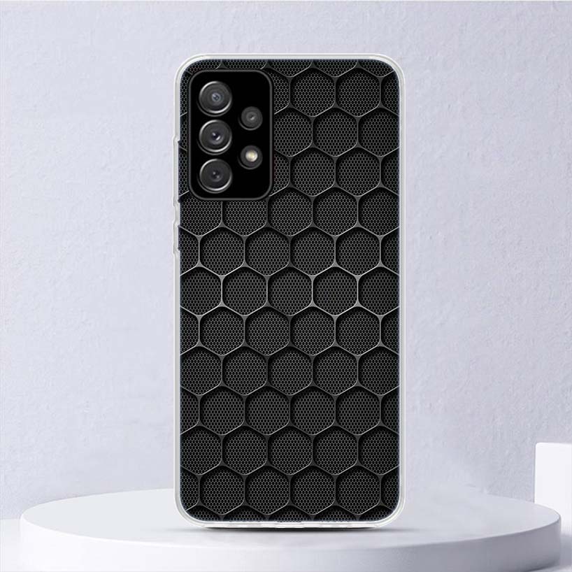 Forged Carbon Pattern Soft Case For Samsung Galaxy A52 A42 A32 A22 A12 A02S Phone Cover A50 A51 A70 A71 A41 A31 A21S A40 A30 A20