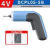 Dongcheng DCPL05-5B Rechargeable Screwdriver Electric Screwdriver Multi-function Electric Batch Tool