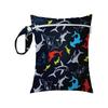 20x25CM Cartoon Print Waterproof Storage Bag - Single Pocket, Wet/Dry, for Baby Stroller