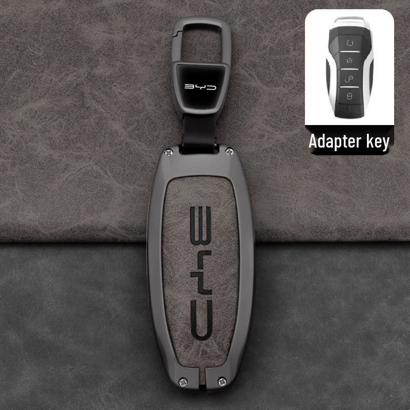 BYD Car Key Case: Compatible with Qin PLUS, Tang, Seagull, Seal, Dolphin, Song Plus, Han EV, Yuan, and Frigate Models.